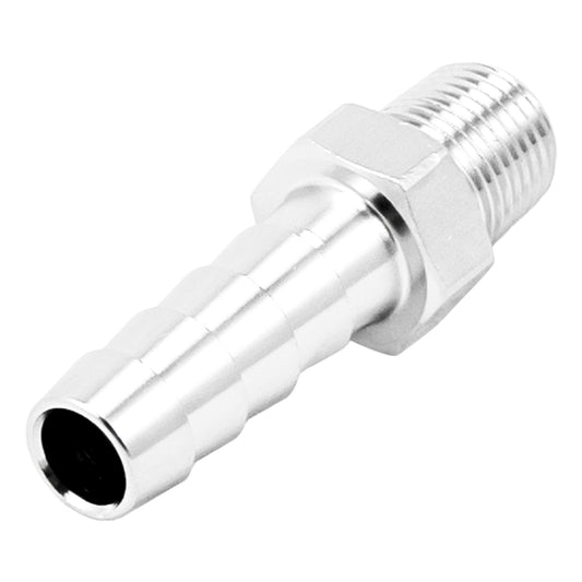 Stainless Steel Fitting - 1/8" Male NPT X 5/16" OD Barb