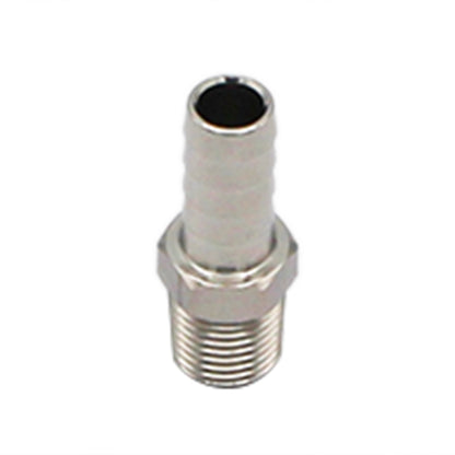 Stainless Steel Fitting - 1/4" Male NPT X 3/8" OD Barb