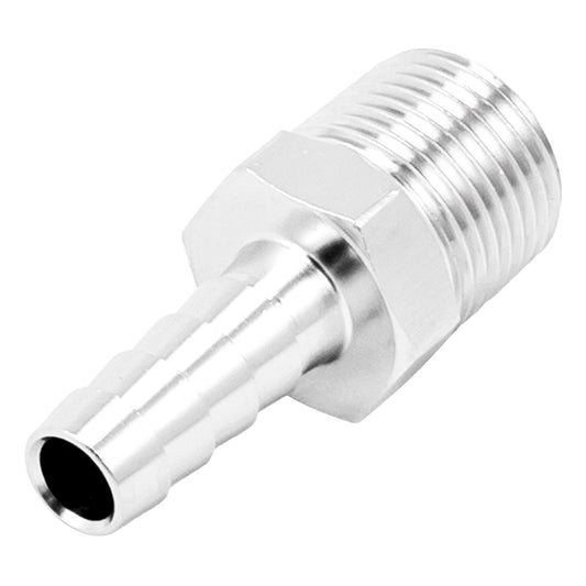 Stainless Steel Fitting - 3/8" Male NPT X 5/16" OD Barb