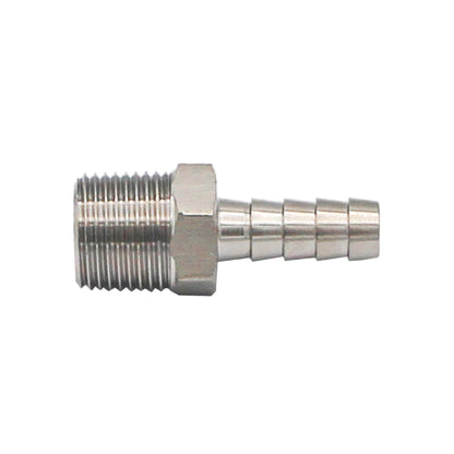 Stainless Steel Fitting - 3/8" Male NPT X 5/16" OD Barb