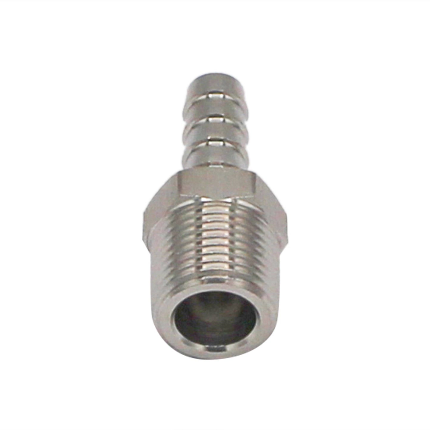 Stainless Steel Fitting - 3/8" Male NPT X 5/16" OD Barb
