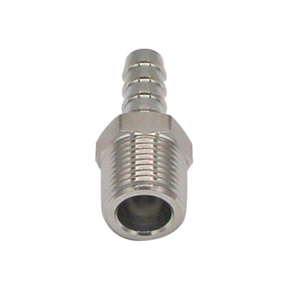 Stainless Steel Fitting - 3/8" Male NPT X 5/16" OD Barb