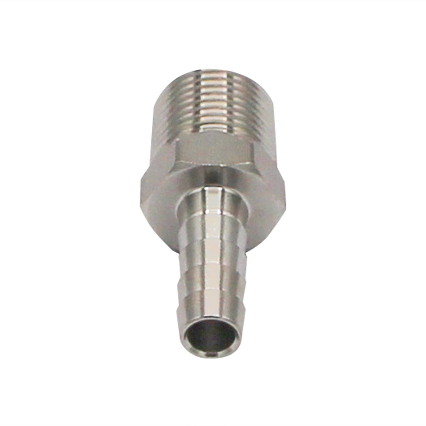Stainless Steel Fitting - 3/8" Male NPT X 5/16" OD Barb