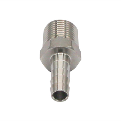 Stainless Steel Fitting - 3/8" Male NPT X 5/16" OD Barb