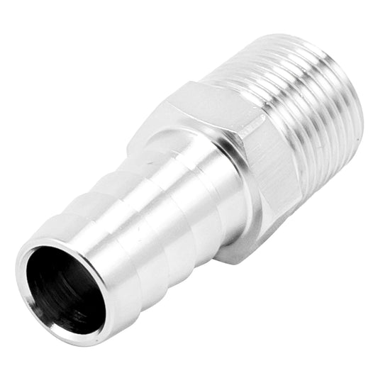 Stainless Steel Fitting - 3/8" Male NPT X 1/2" OD Barb