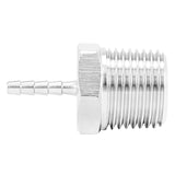 Stainless Steel Fitting - 1/2" Male NPT X 1/8" OD Barb