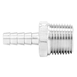 Stainless Steel Fitting - 1/2" Male NPT X 5/16" OD Barb