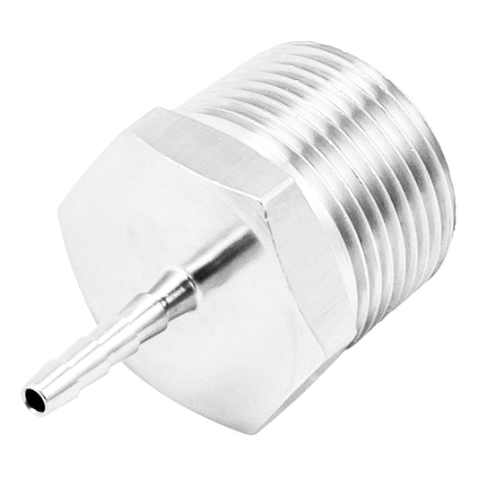 Stainless Steel Fitting - 3/4" Male NPT X 1/8" OD Barb