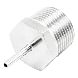 Stainless Steel Fitting - 3/4" Male NPT X 1/8" OD Barb
