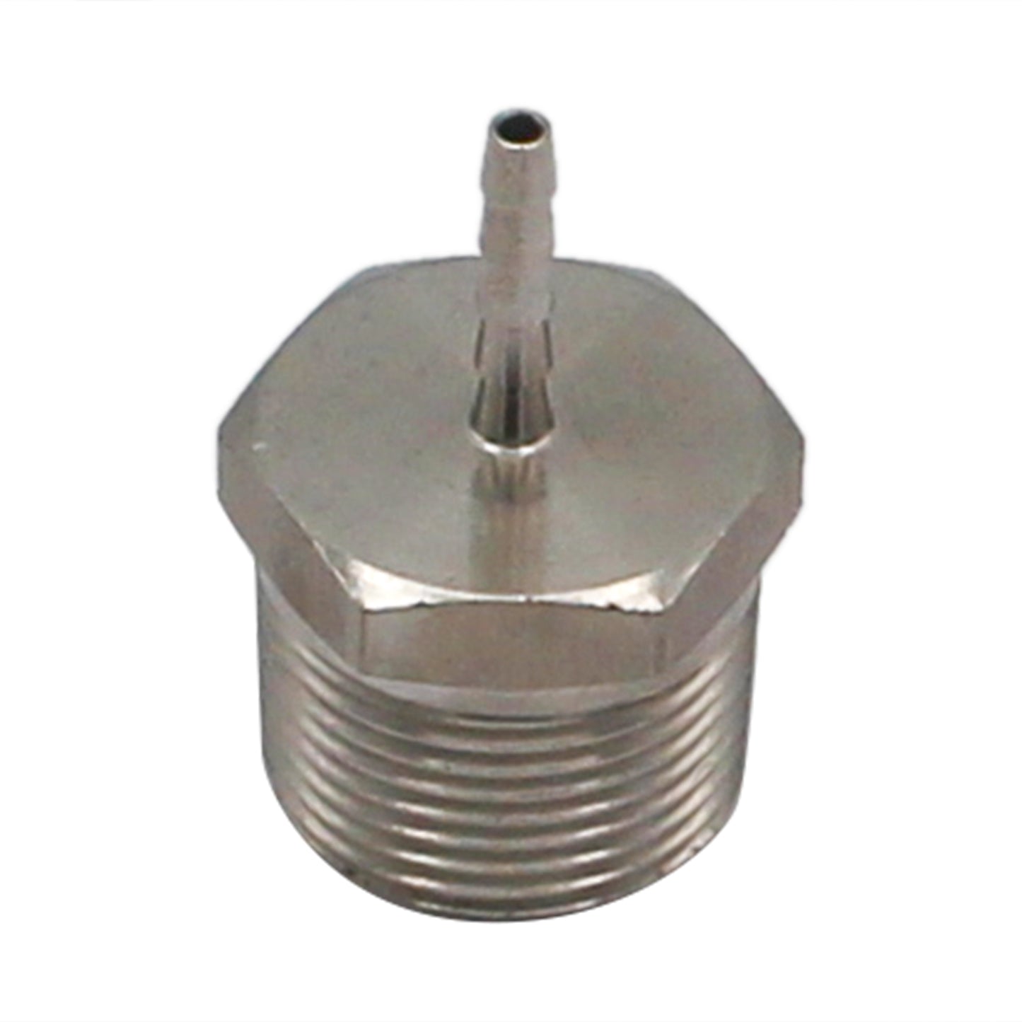 Stainless Steel Fitting - 3/4" Male NPT X 1/8" OD Barb