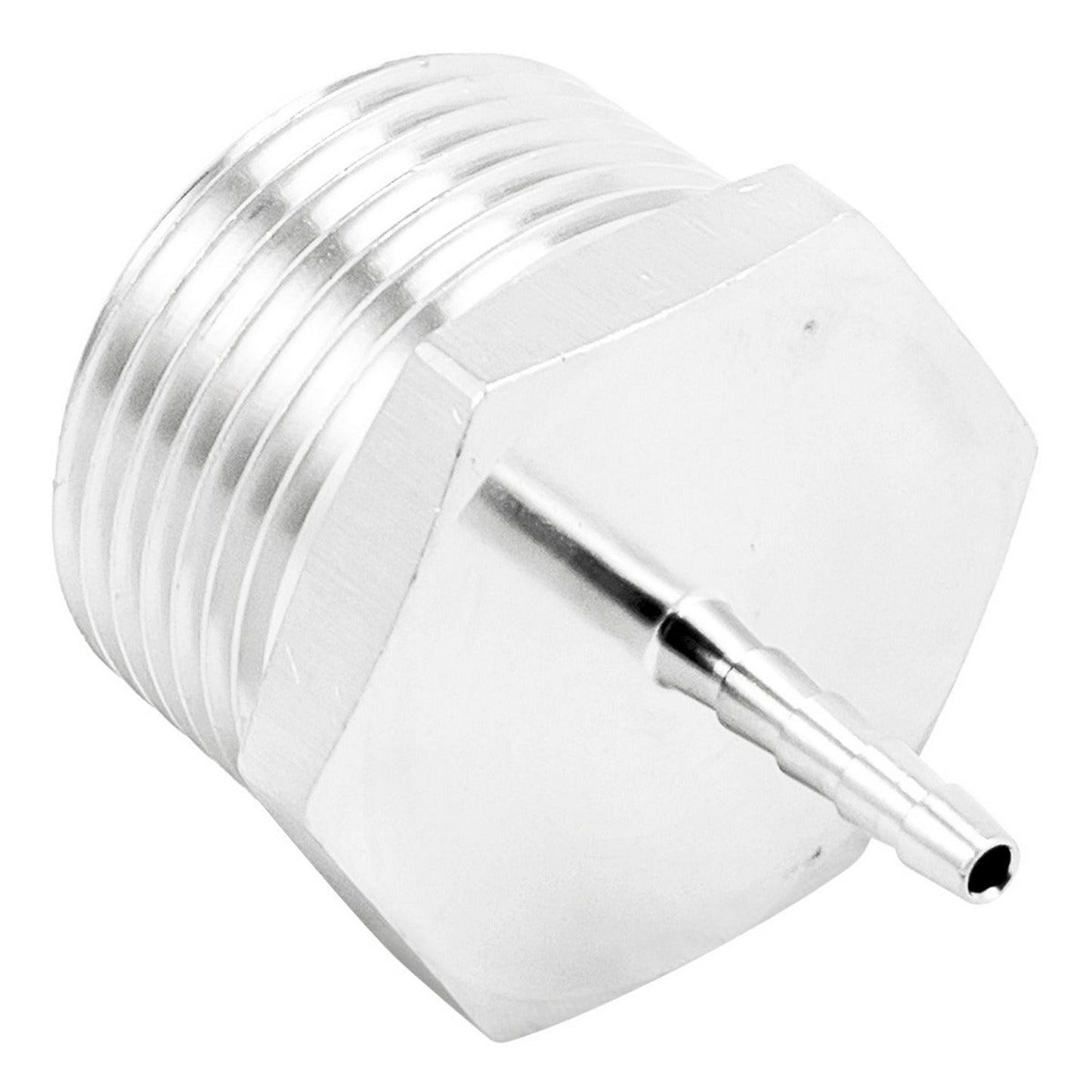 Stainless Steel Fitting - 1" Male NPT X 1/8" OD Barb