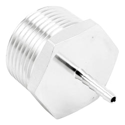Stainless Steel Fitting - 1" Male NPT X 1/8" OD Barb