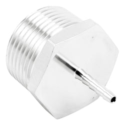 Stainless Steel Fitting - 1" Male NPT X 1/8" OD Barb