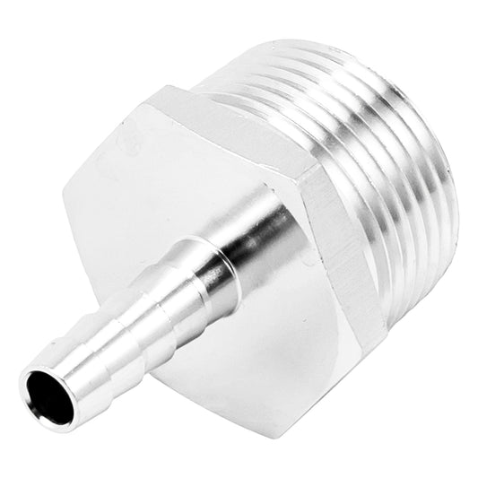 Stainless Steel Fitting - 1" Male NPT X 5/16" OD Barb