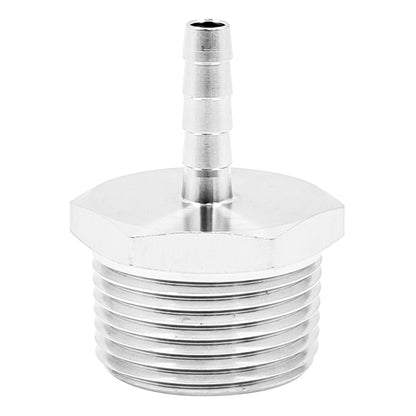 Stainless Steel Fitting - 1" Male NPT X 1/4" OD Barb -  Canuck Homebrew Supply, Canada
