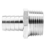 Stainless Steel Fitting - 1" Male NPT X 3/4" OD Barb