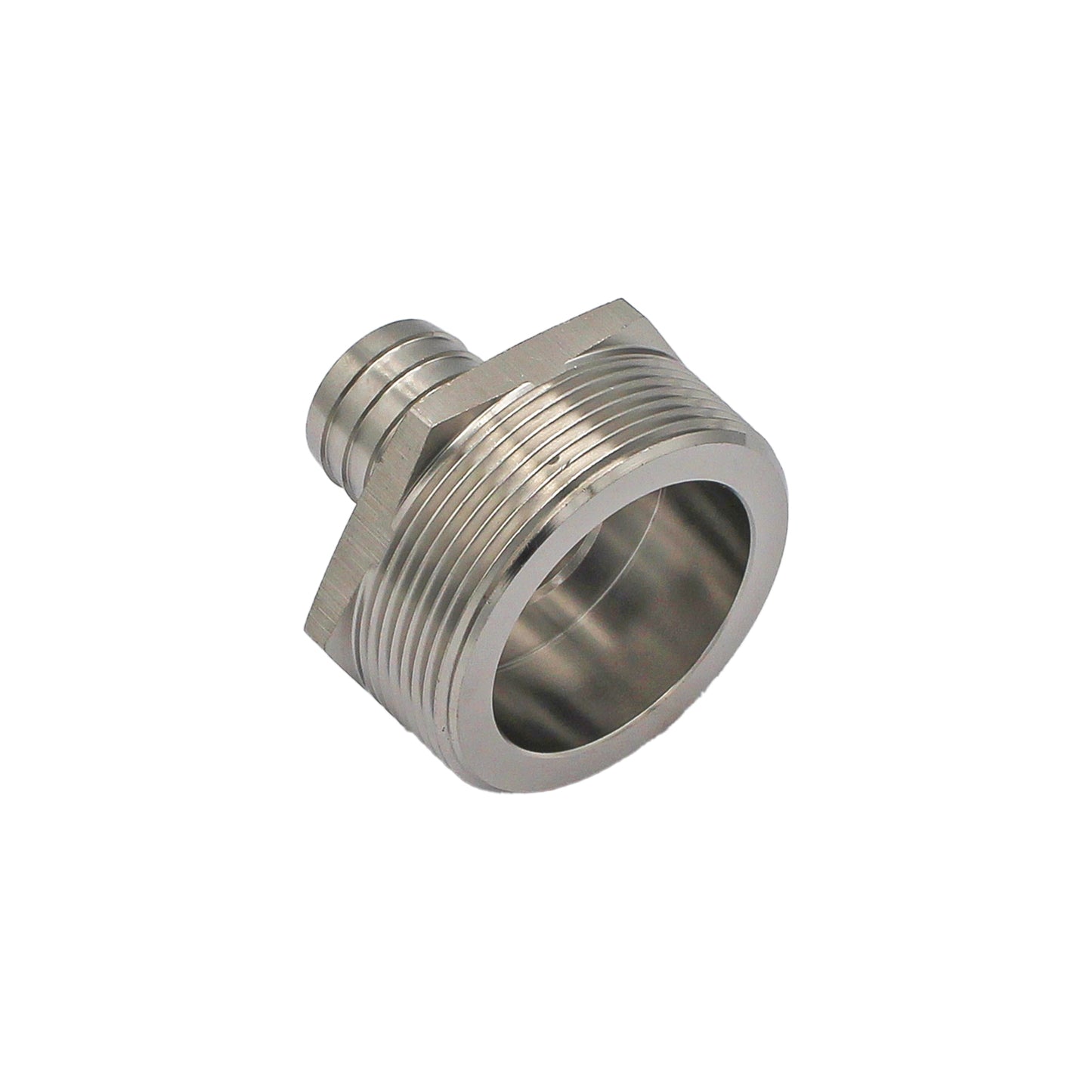 Stainless Steel Fitting - 2" Male NPT X 1" OD Barb