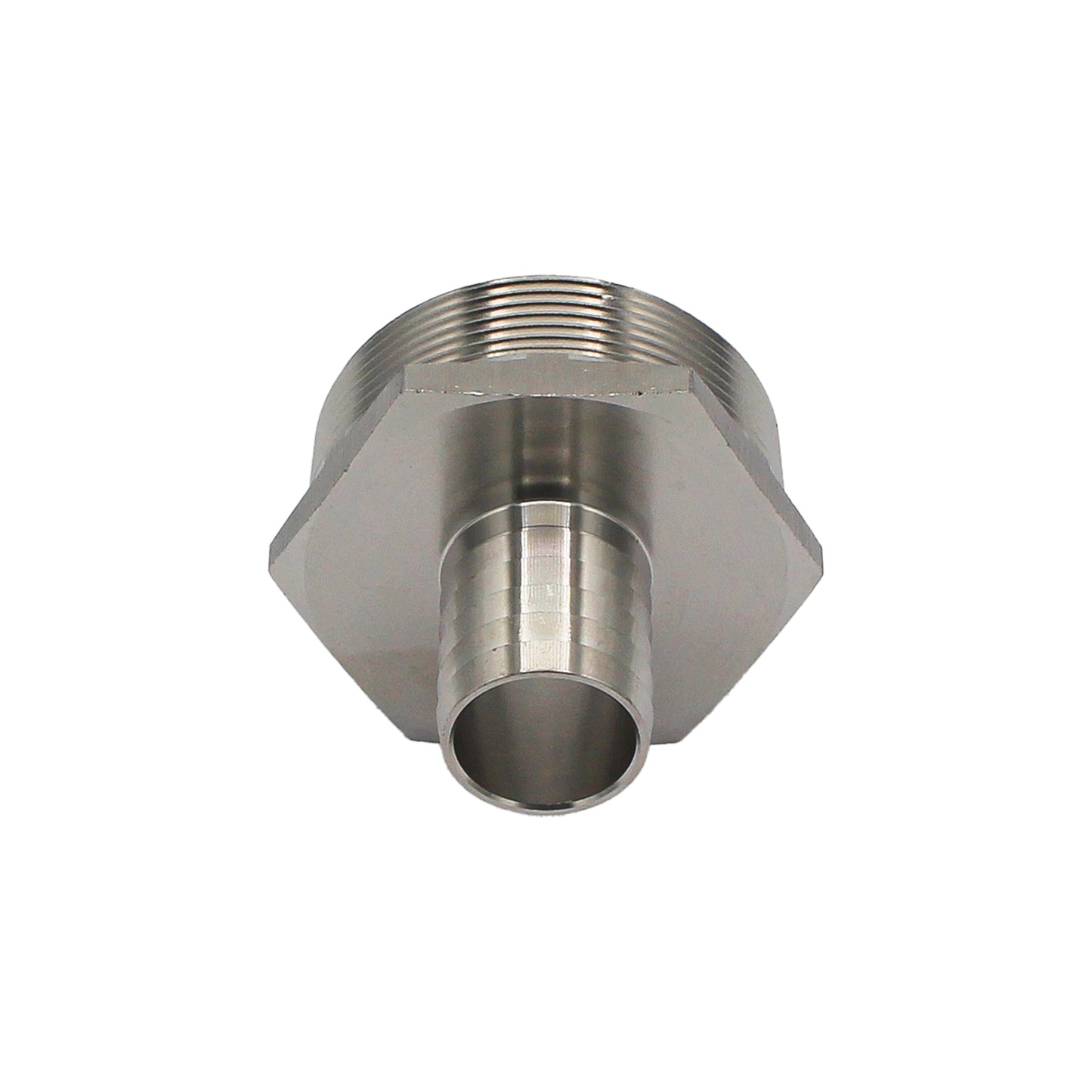 Stainless Steel Fitting - 2" Male NPT X 1" OD Barb