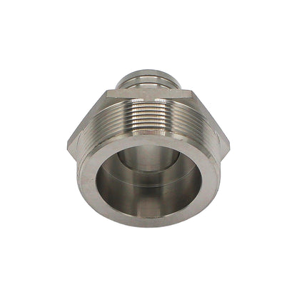 Stainless Steel Fitting - 2" Male NPT X 1 1/4" OD Barb