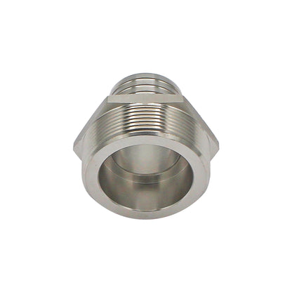 Stainless Steel Fitting - 2" Male NPT X 1 1/2" OD Barb