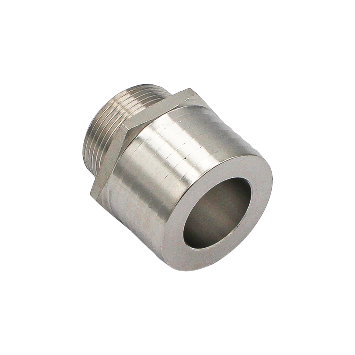Stainless Steel Fitting - 1 1/4" Male NPT X 2" OD Barb