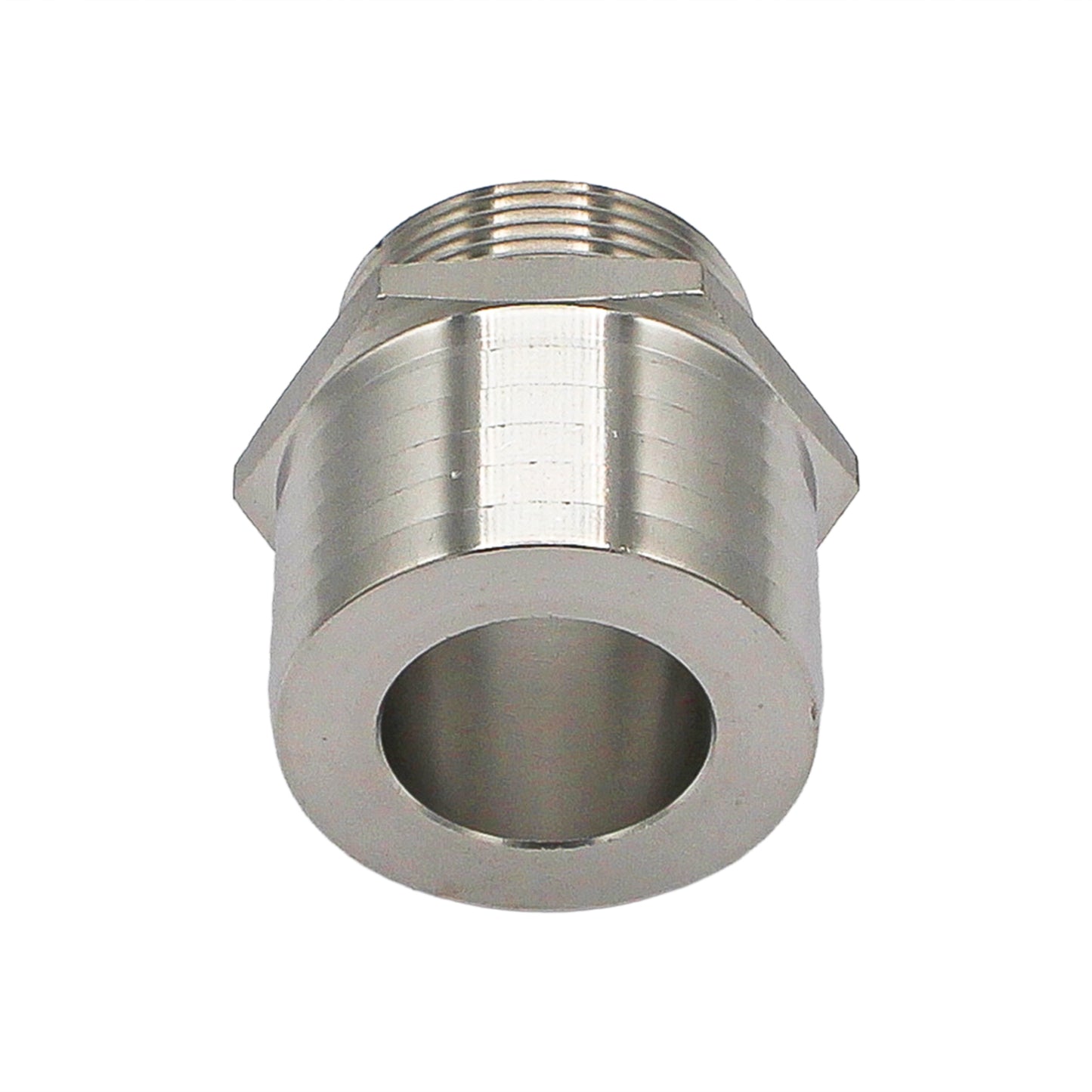 Stainless Steel Fitting - 1 1/4" Male NPT X 2" OD Barb