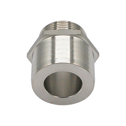 Stainless Steel Fitting - 1 1/4" Male NPT X 2" OD Barb