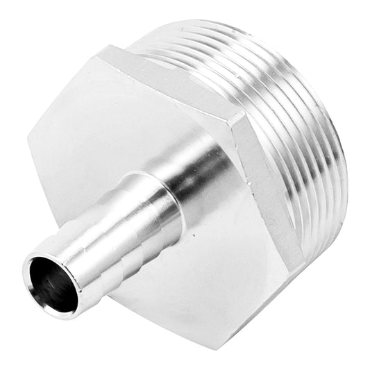 Stainless Steel Fitting - 1 1/2" Male NPT X 1/2" OD Barb