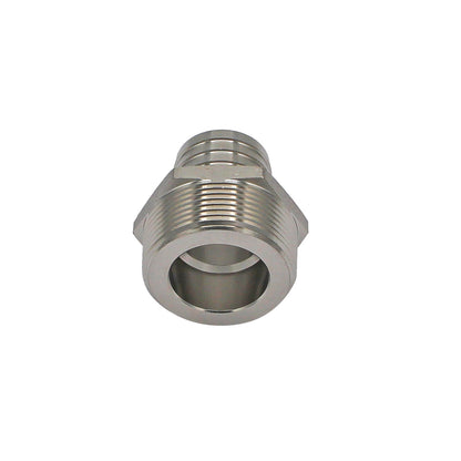 Stainless Steel Fitting - 1 1/2" Male NPT X 1 1/4" OD Barb