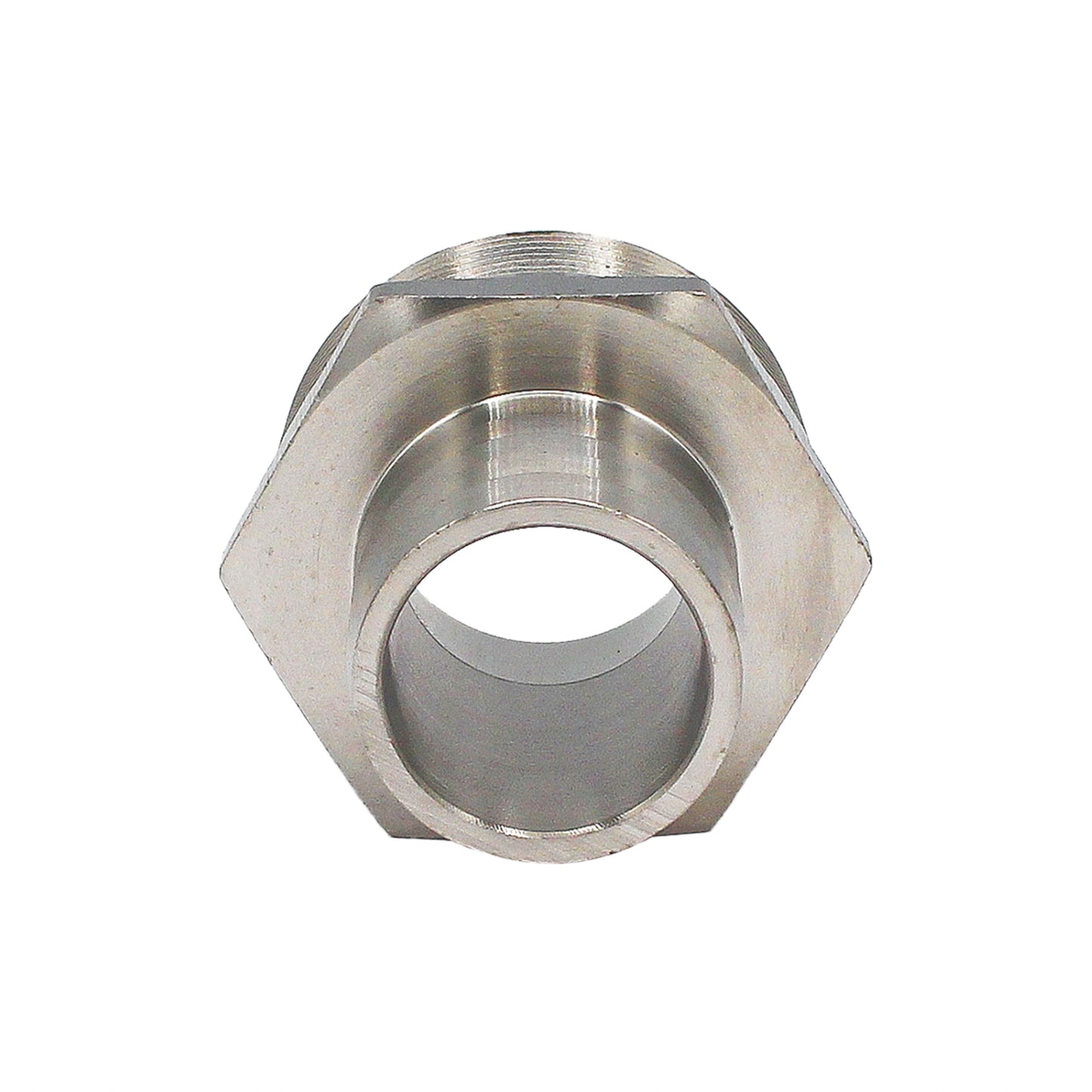 Stainless Steel Fitting - 1 1/2" Male NPT X 1 1/4" OD Barb