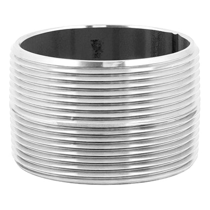 Stainless Steel Close Nipple - 2" Male NPT (1.5") -  Canuck Homebrew Supply, Canada