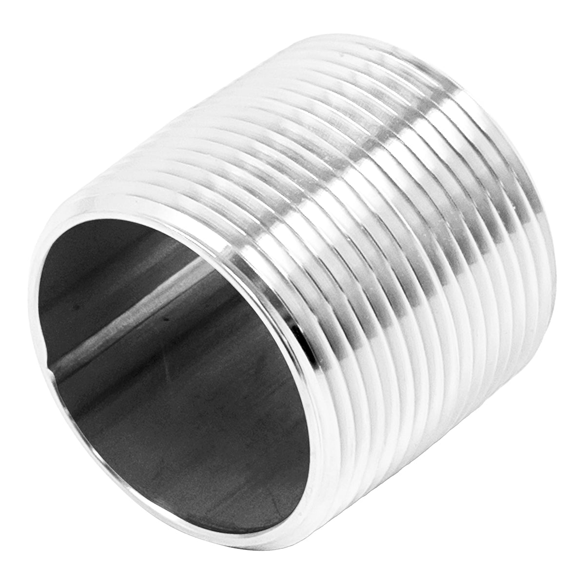 Stainless Steel 1 1/4" Male NPT Nipple - 1.5"