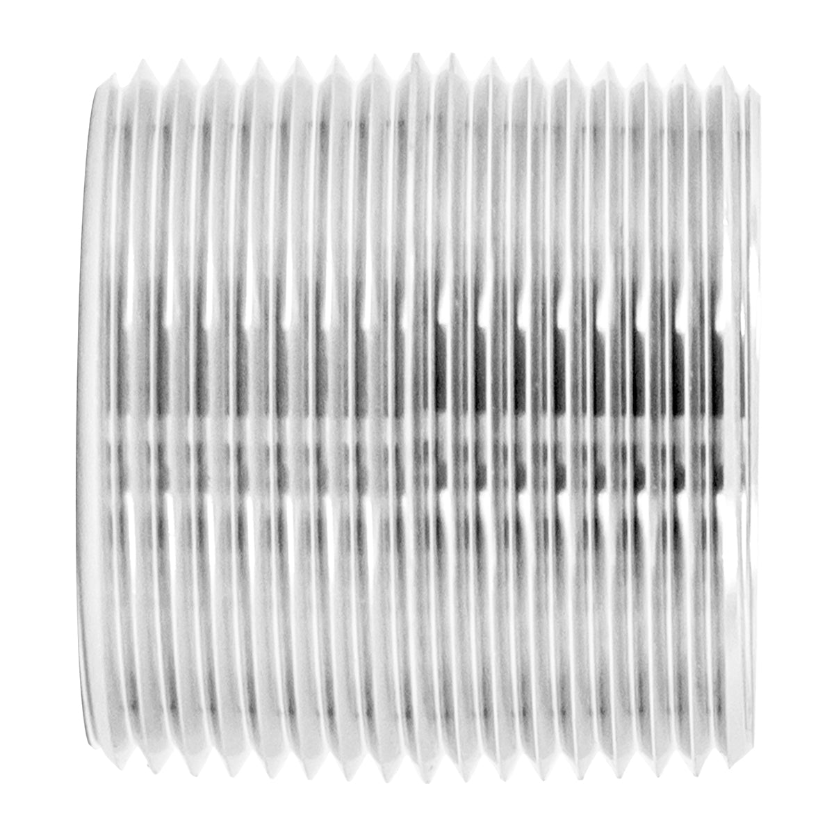 Stainless Steel Close Nipple - 1 1/4" Male NPT (1.5") -  Canuck Homebrew Supply, Canada