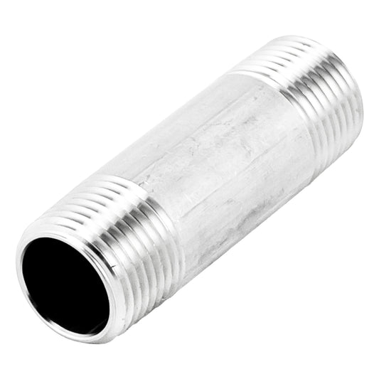 3/8" Male NPT Pre Cut Pipe Nipple (2") - 304 Stainless Steel Pipe Fitting