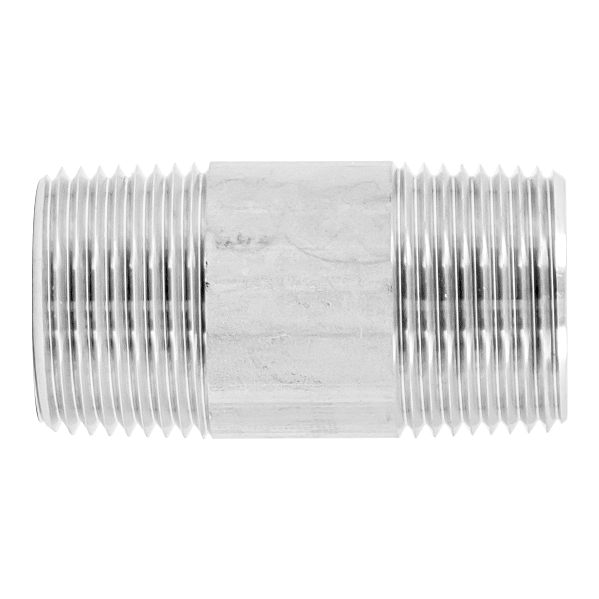 Stainless Steel Nipple - 3/4" Male NPT (2") -  Canuck Homebrew Supply, Canada