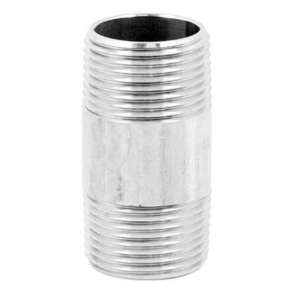 Stainless Steel Nipple - 3/4" Male NPT (2") -  Canuck Homebrew Supply, Canada