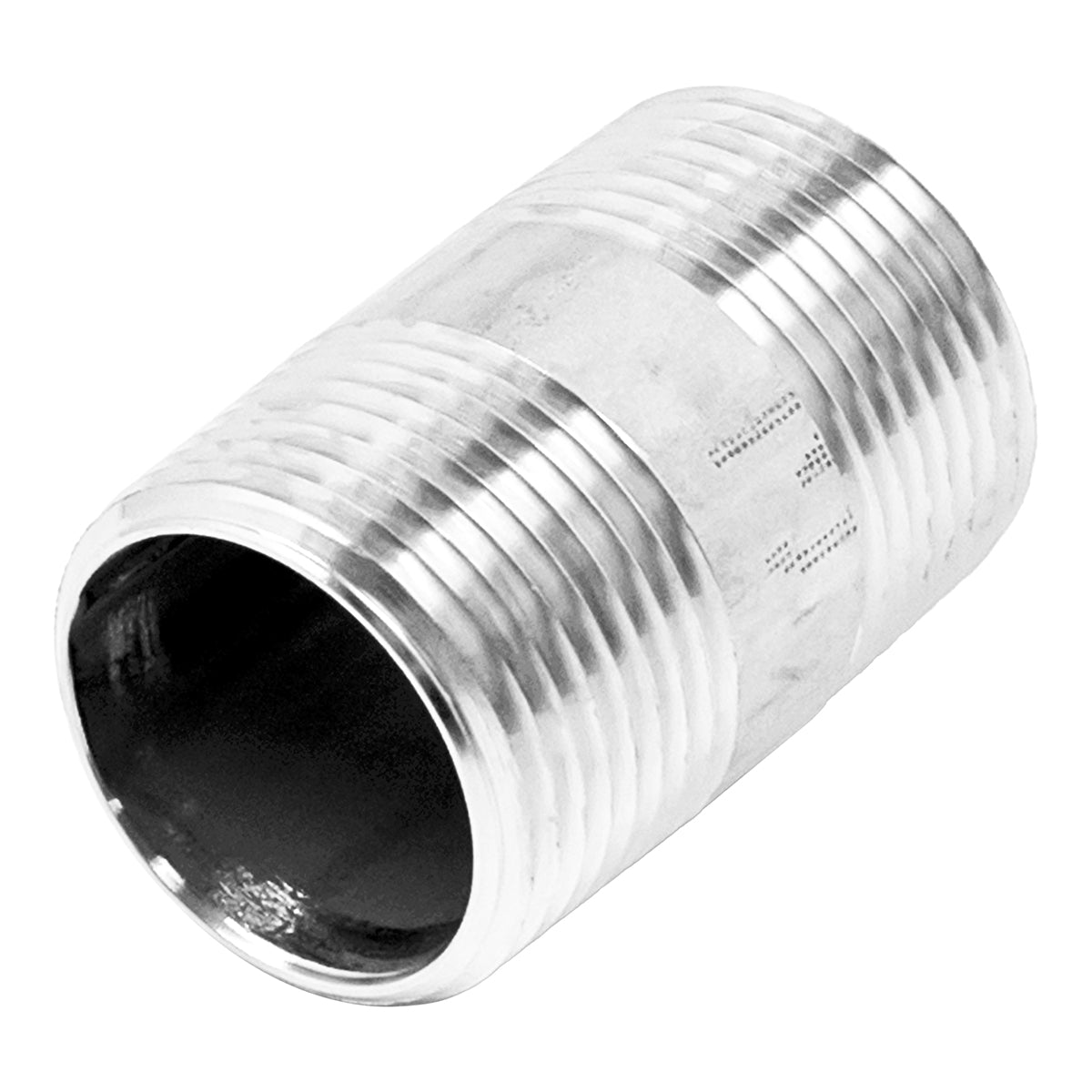 Stainless Steel 1" Male NPT Nipple - 2"