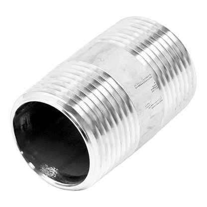 Stainless Steel 1" Male NPT Nipple - 2"