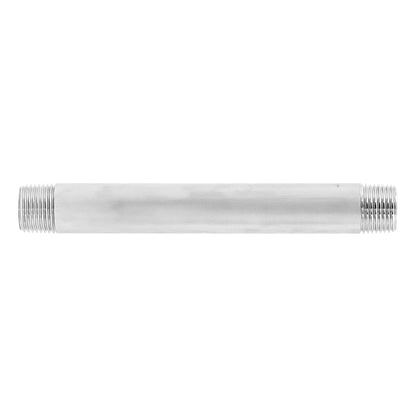 Stainless Steel Nipple - 3/8" Male NPT (5") -  Canuck Homebrew Supply, Canada