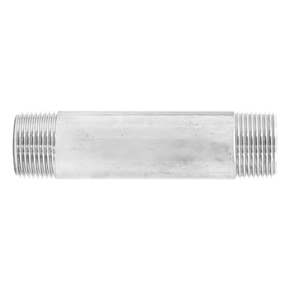 Stainless Steel Nipple - 1" Male NPT (5") -  Canuck Homebrew Supply, Canada