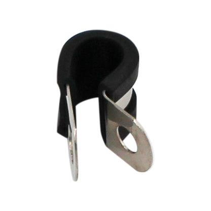 Stainless Steel EPDM Cushioned Insulated P-Clamp (Approx. 15/32" | 12mm)