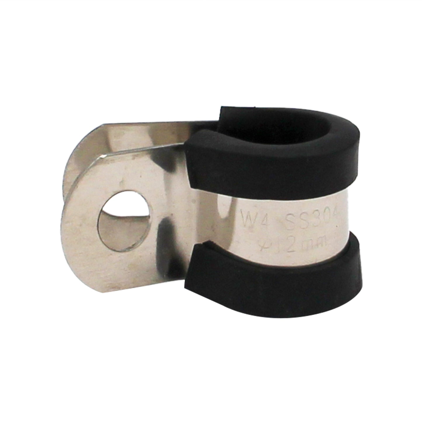 Stainless Steel EPDM Cushioned Insulated P-Clamp (Approx. 15/32" | 12mm)