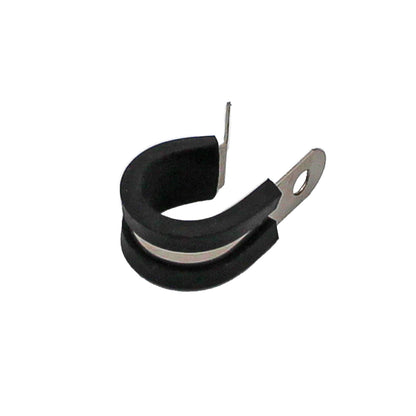 Stainless Steel EPDM Cushioned Insulated P-Clamp (Approx. 5/8"  | 16mm)