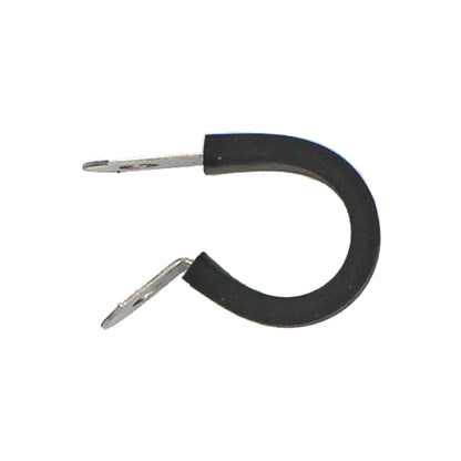 Stainless Steel EPDM Cushioned Insulated P-Clamp (Approx. 5/8"  | 16mm)