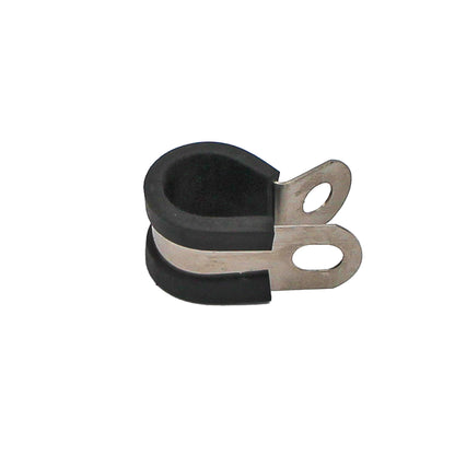 Stainless Steel EPDM Cushioned Insulated P-Clamp (Approx. 23/32" | 18mm)