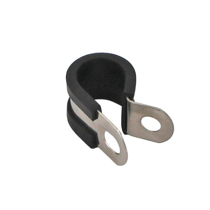 Stainless Steel EPDM Cushioned Insulated P-Clamp (Approx. 23/32" | 18mm)