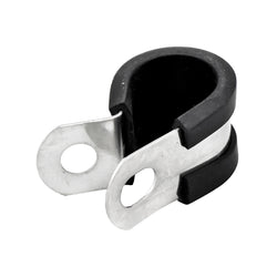 Stainless Steel EPDM Cushioned Insulated P-Clamp (18mm | Approx. 23/32")