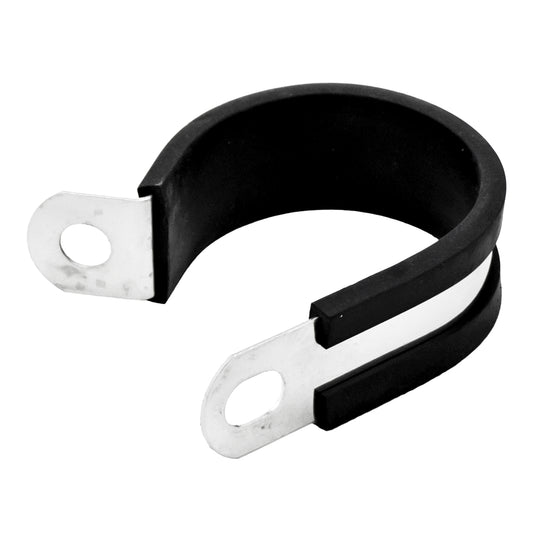 Stainless Steel EPDM Cushioned Insulated P-Clamp (Approx. 1 1/2" | 38mm)