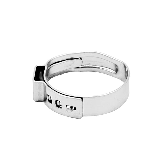 Oetiker Stainless Steel Stepless Hose Clamp - Single Ear (24.1mm)