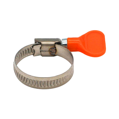 Stainless Steel Easy-Turn (Butterfly) Hose Clamp (30mm - 32mm | Approx. 1 3/16")